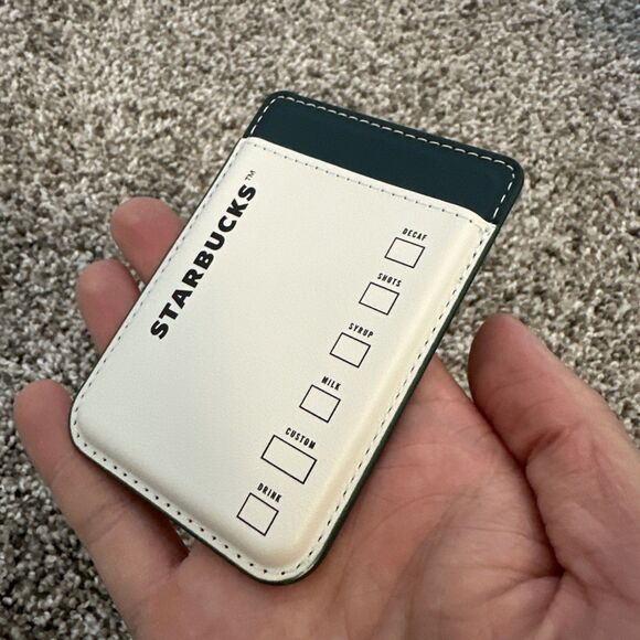 Starbucks 2024 MagSafe Card Wallet Holder Korea Exclusive - Picture 3 of 3